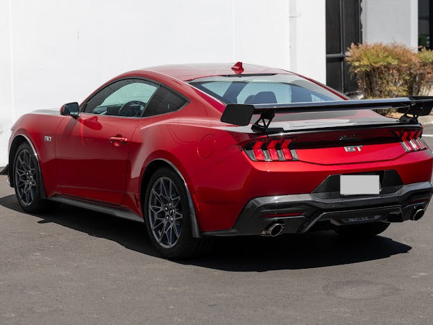 2024-Up Ford Mustang S650 | GT Style CARBON FIBER Rear Bumper Diffuser