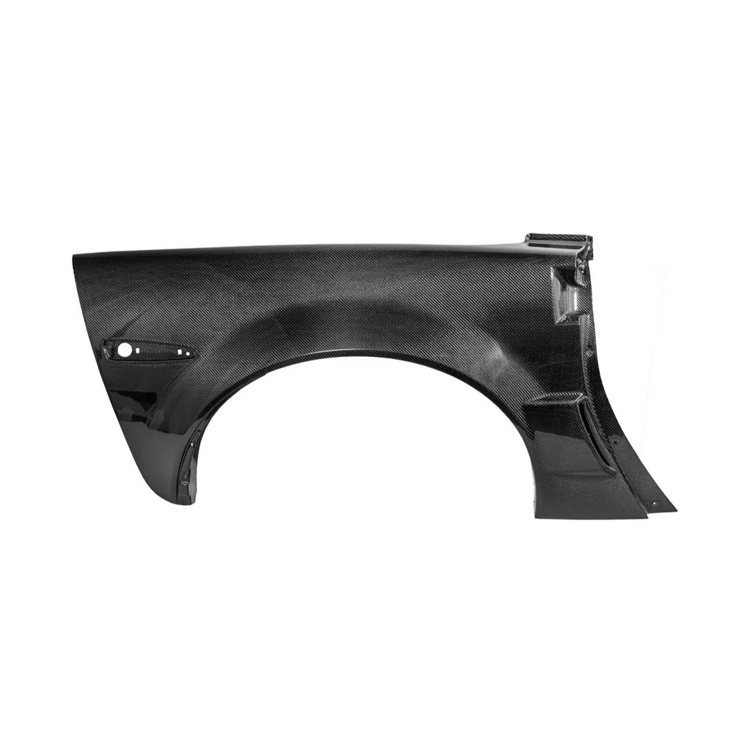 2005-2013 Corvette C6 | ZR1 Style Carbon Fiber Rear Side Wide Body Fenders & Fender Vent (Pair)