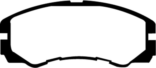 EBC Ultimax2 front brake pads for Acura SLX 3.2, OE style, showing the rectangular brake pad with metal backing plate.