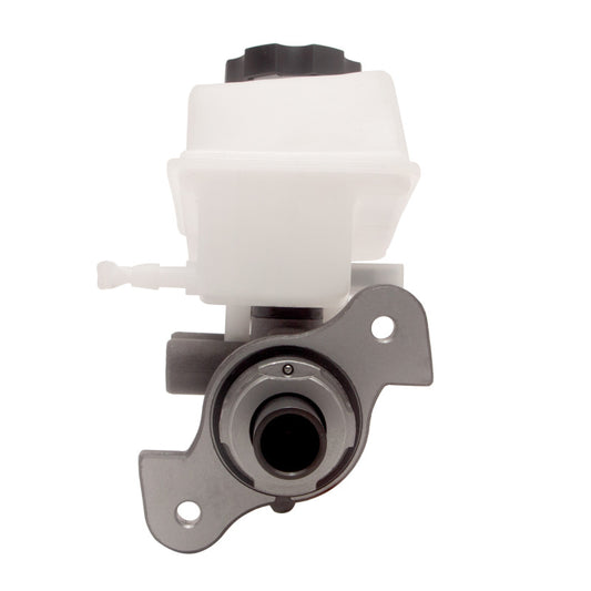 DFC 16-24 Cadillac CTS brake master cylinder showing metal body and port openings for hydraulic connections.