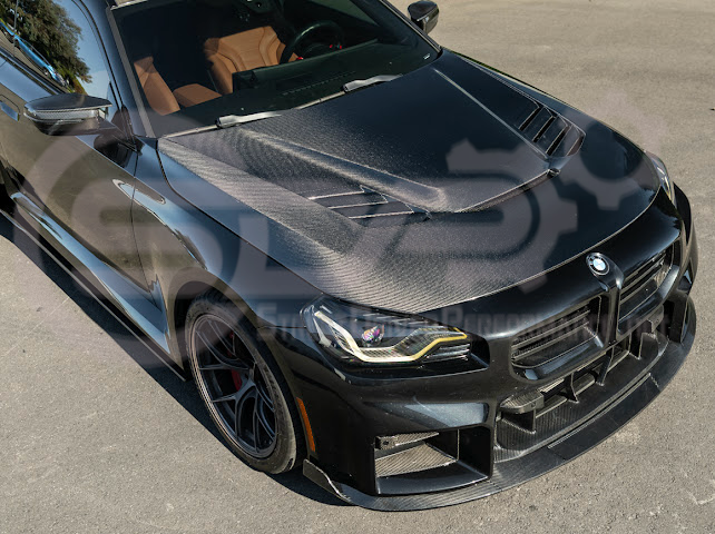 2021-UP BMW G87 M2 G80 M3 G82 M4 | FACTORY STYLE DRY CARBON FIBER MIRROR CAP REPLACEMENT PAIR