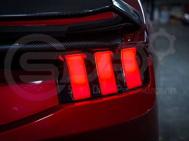 2024-Up Ford Mustang S650 | EURO Style Sequential Signal LED Clear Lenses Rear Taillights Pair