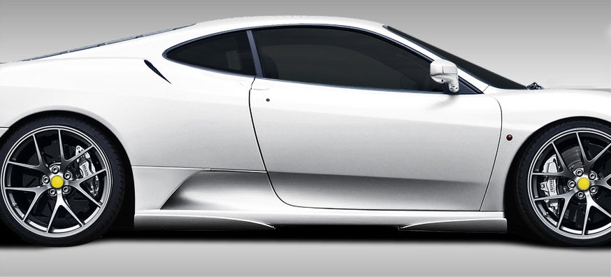 2005-2009 Ferrari F430 Duraflex Eros Version 1 Side Skirts