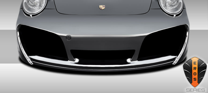 2005-2011 Porsche 911 Carrera 997 Eros Version 1 Front Lip Under Spoiler Air Dam - 1 Piece (S)