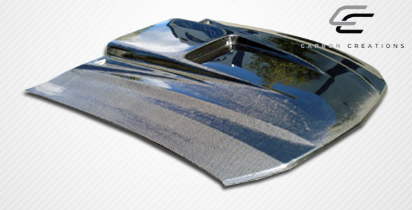 2005-2009 Ford Mustang Carbon Creations Spyder 3 Carbon Fiber Hood
