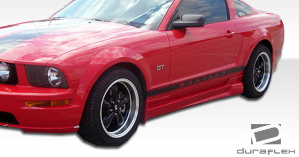2005-2009 Ford Mustang Duraflex Racer Side Skirts