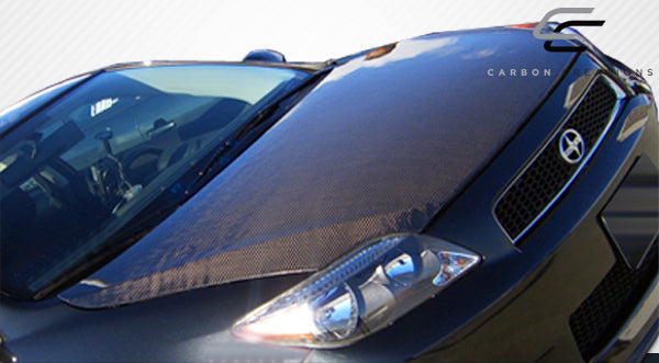 2005-2010 Scion tC Carbon Creations OEM Look Hood - 1 Piece