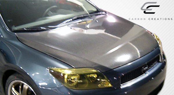 2005-2010 Scion tC Carbon Creations OEM Look Hood - 1 Piece