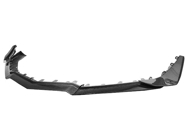 2023+ CHEVROLET CORVETTE C8 Z06 & E-RAY | Z07 PERFORMANCE PACKAGE CARBON FIBER LIP SPLITTER GROUND EFFECTS WITH CANARDS