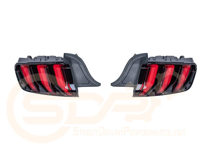 2015-2023 FORD MUSTANG S550 | SIGNAL LED XB RED / CLEAR REAR TAIL LIGHT