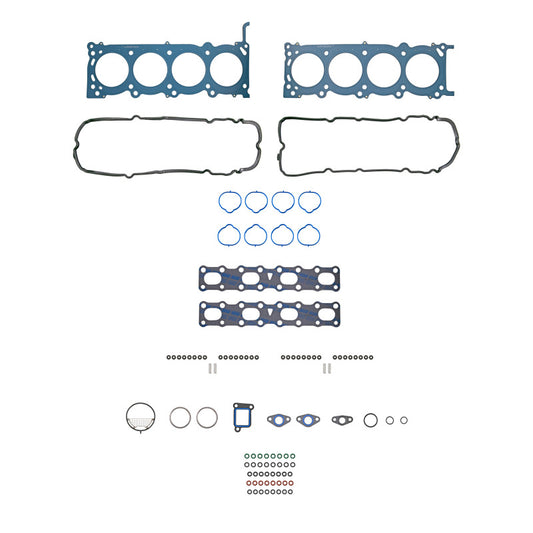 Fel-Pro Nissan TITAN HS 26372 PT PermaTorque engine cylinder head gasket set, showing gasket components on a white background.