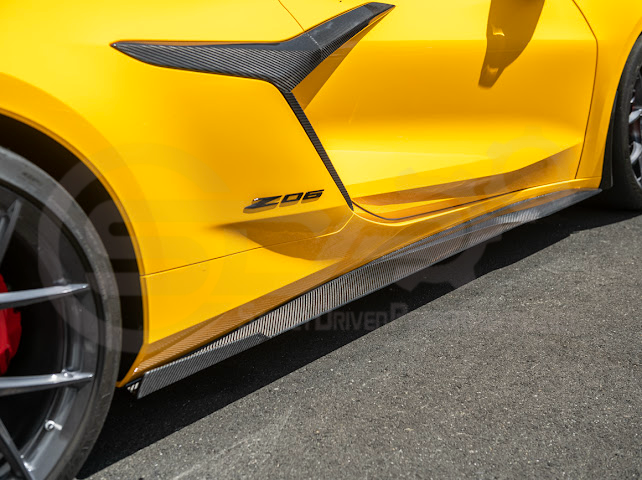 2023-UP CHEVROLET CORVETTE C8 Z06 & E-RAY | SDP PERFORMANCE TRACK STYLE SIDE SKIRTS ROCKER PANEL GROUND EFFECTS