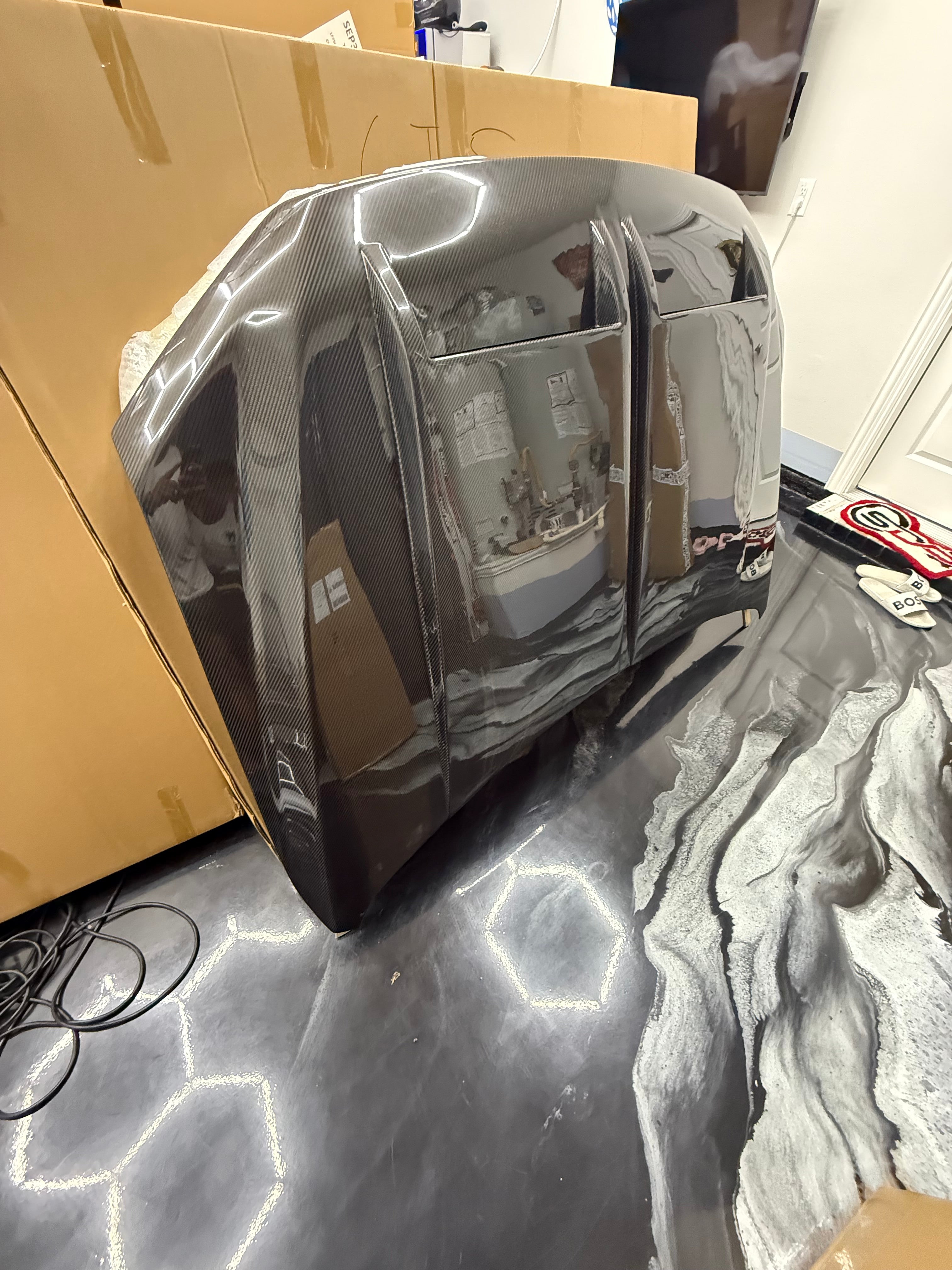 2015-2020 FORD F-150 | SHELBY STYLE CARBON FIBER HOOD