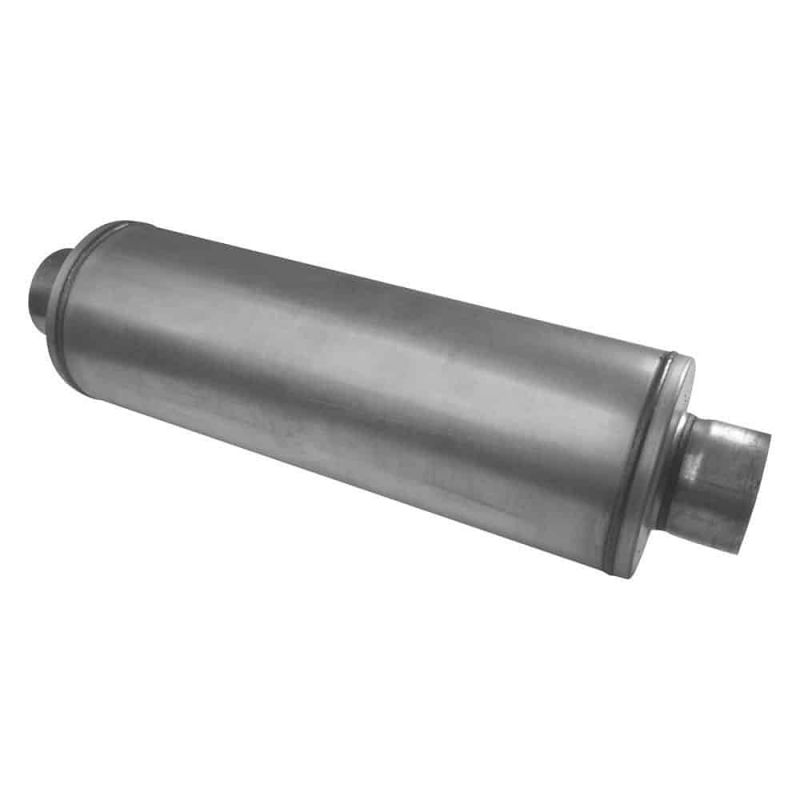 Diamond Eye Performance Diamond Eye Muffler 4-inch single and dual outlet exhaust with louvered design, 31-inch length.
