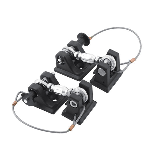 DV8 Offroad Jeep JK hood pins for 2007-2018 models, secure hood hold downs with durable metal construction and easy installation.