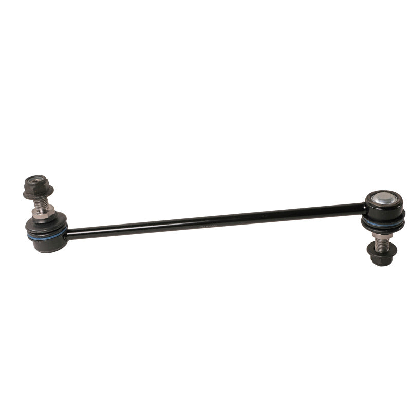 Moog Ford Transit-150 front sway bar endlink, automotive suspension part with metal and rubber components visible.