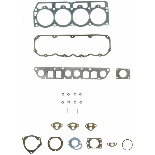 Fel-Pro Jeep Wrangler cylinder head gasket set HS 9196 PT-1 with multiple gaskets and seals for engine sealing.