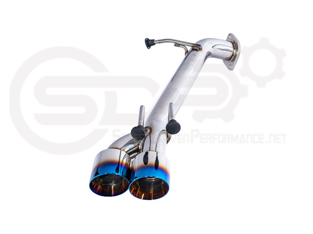 2025-PRESENT TOYOTA CAMRY SE & XSE | MUFFLER DELETE AXLE BACK EXHAUST (CHROME TIPS OR BURNT BLUE TIPS)