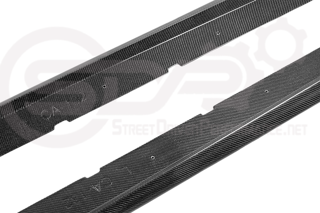 2016-2019 Cadillac CTS-V V3 - Factory Style Carbon Fiber Side Skirts Rocker Panels Ground Effects