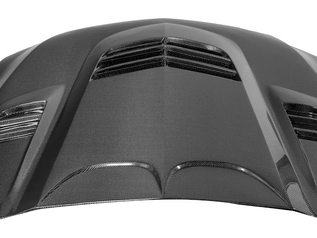 2020-Up Cadillac CT5 / CT5-V / CT5-V BLACKWING| SDP Performance Style CARBON FIBER Front Vented Hood
