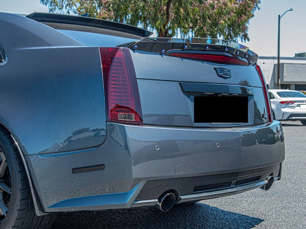 2009-2015 Cadillac CTS-V V2 CADILLAC CTS SEDAN CARBON FIBER REAR DIFFUSER