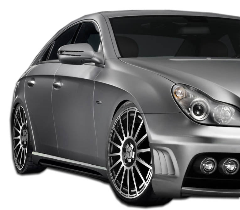 2006-2011 Mercedes CLS Duraflex W-1 Side Skirts