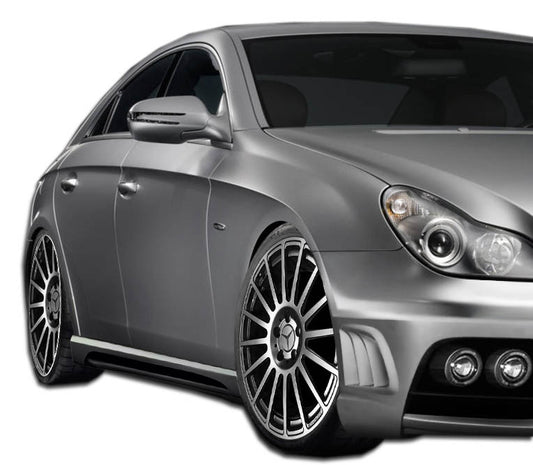 2006-2011 Mercedes CLS Duraflex W-1 Side Skirts