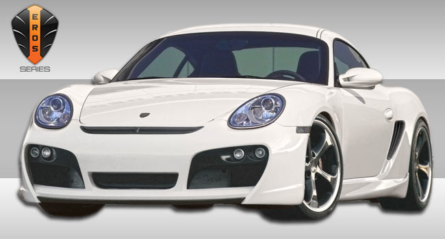 2006-2012 Porsche Cayman 2005-2012 Porsche Boxster Eros Version 1 Side Skirts Rocker Panels - 2 Piece (S)