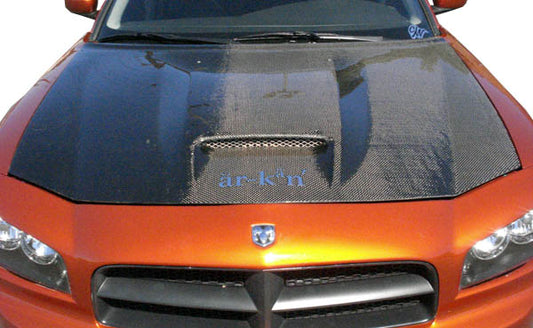 2006-2010 Dodge Charger Carbon Creations SRT Look Carbon Fiber Hood