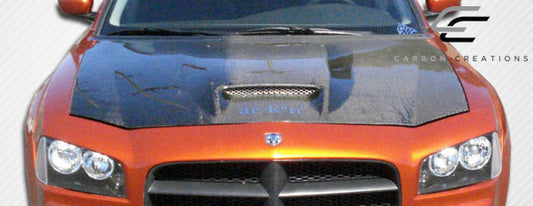 2006-2010 Dodge Charger Carbon Creations SRT Look Carbon Fiber Hood