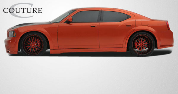 2006-2010 Dodge Charger Couture Polyurethane Luxe Wide Body Door Caps - 2 Piece