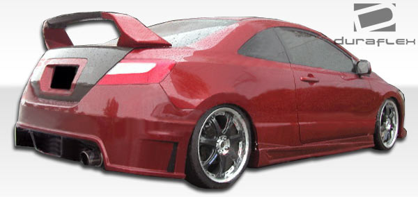 2006-2011 Honda Civic 2DR Duraflex Sigma Side Skirts Rocker Panels - 2 Piece