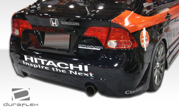 2006-2011 Honda Civic 4DR Duraflex Maddox Body Kit - 4 Piece