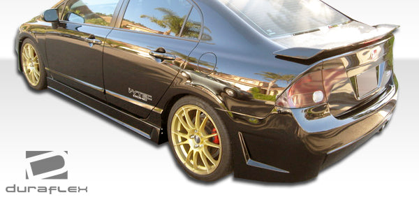 2006-2011 Honda Civic 4DR Duraflex Renzo Body Kit - 4 Piece