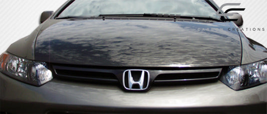 2006-2011 Honda Civic Carbon Creations OEM Look Carbon Fiber Hood