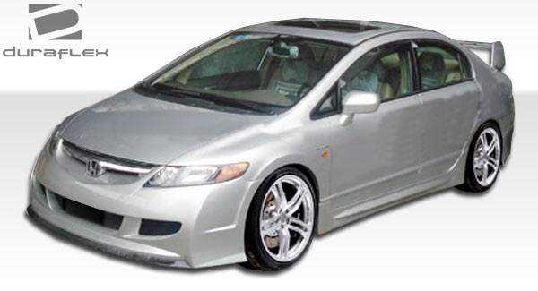 2006-2011 Honda Civic 4DR Duraflex R-Spec Body Kit - 5 Piece