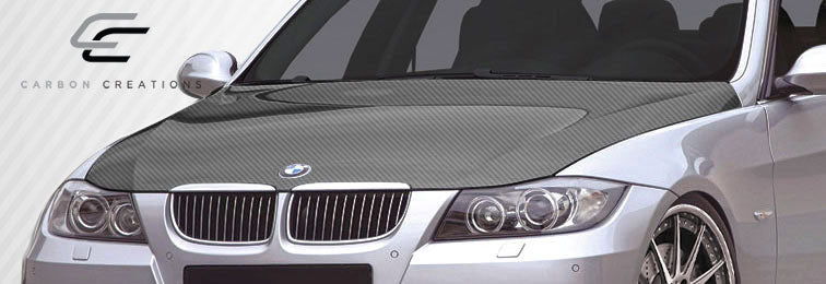 2006-2008 BMW 3 Series Carbon Creations OEM Look Carbon Fiber Hood