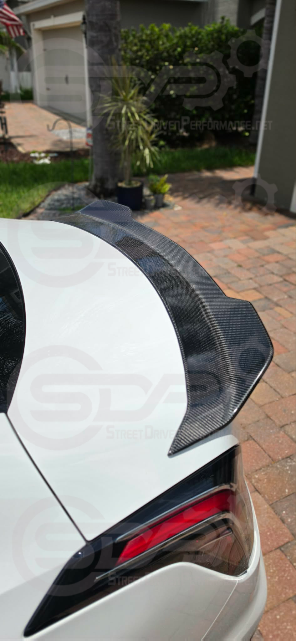 2020-PRESENT CADILLAC CT4-V & CT4-V BLACKWING | AGGRESSIVE HIGH DUCKBILL STYLE CARBON FIBER REAR WING SPOILER
