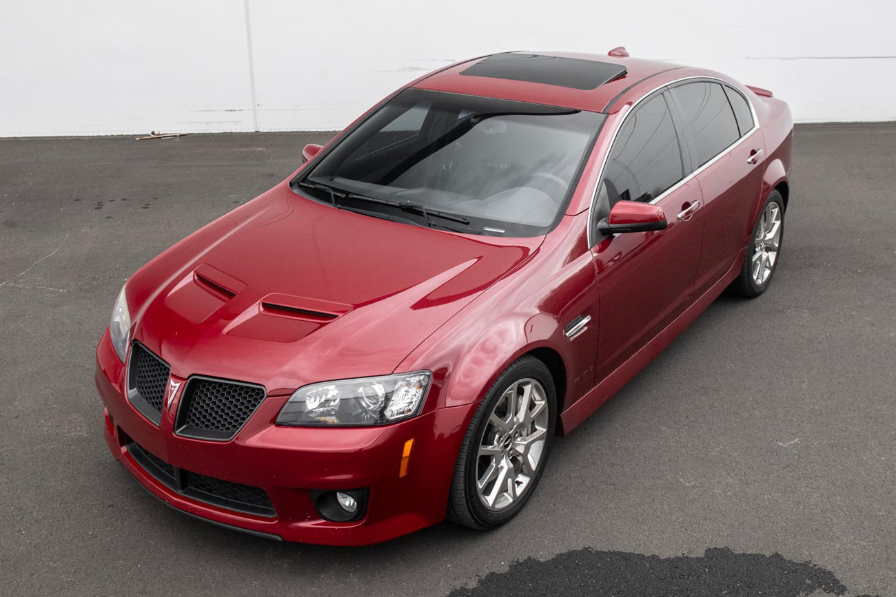 2008-09 PONTIAC G8 CARBON FIBER FRONT GRILLE TRIM SURROUNDING INSERT