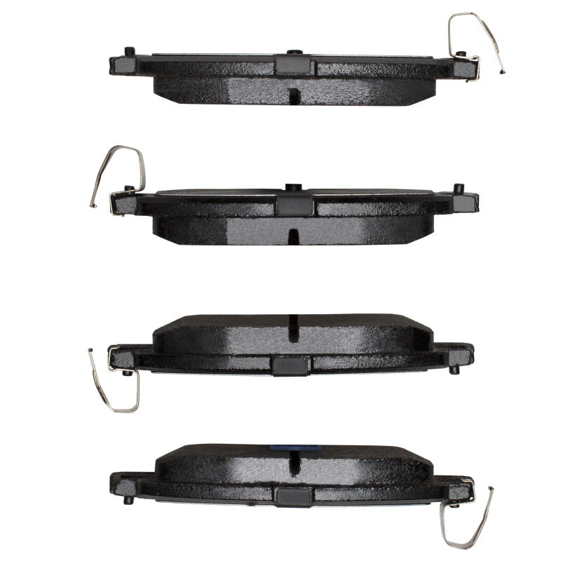 R1 Concepts Mazda CX-5 rear ceramic brake pads, OE type, with metallic backing plates for reliable stopping power.