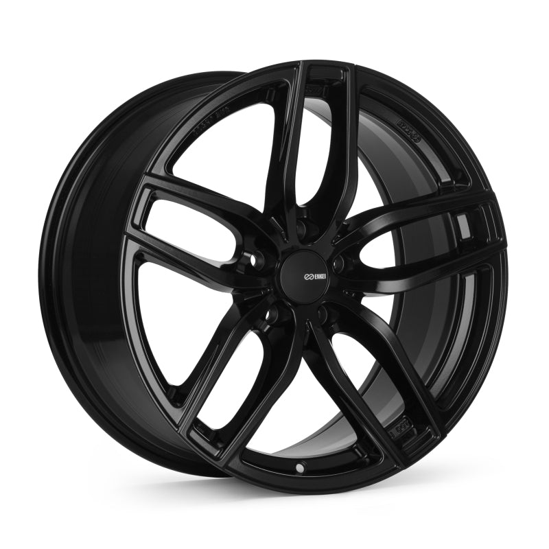Enkei Tune 19x9.5 / 5x120 BP / ET40 / 72.6mm Bore - Gloss Black Wheel