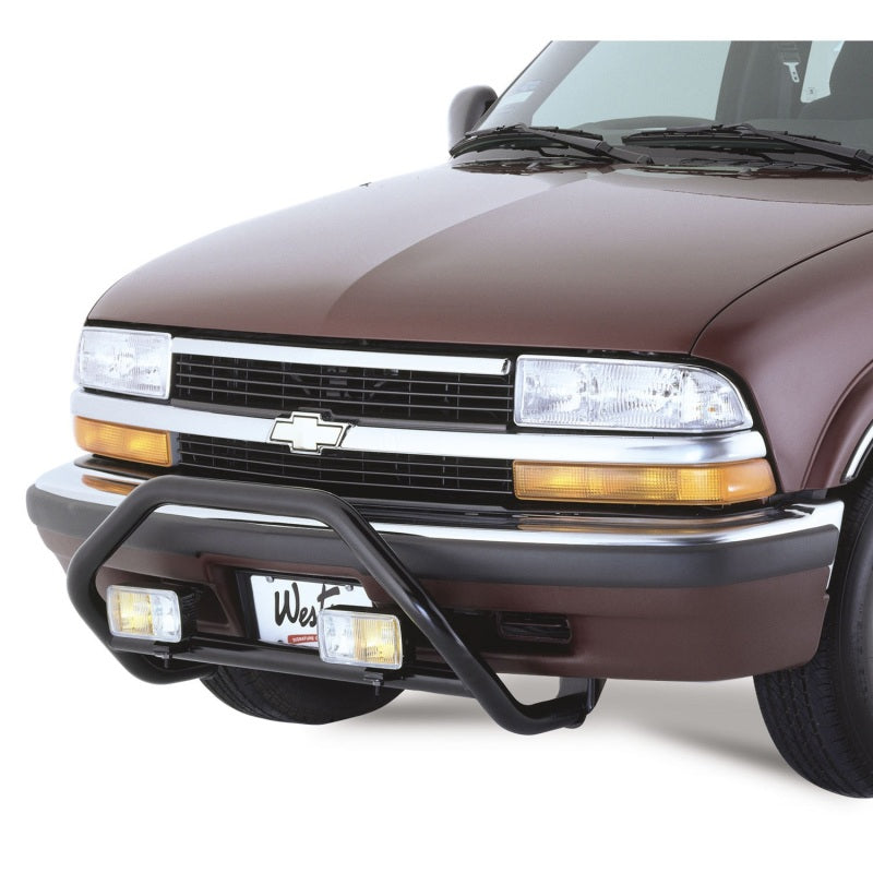 Westin black light mount kit for Chevy/GMC S-Series Blazer Safari light bar, showing the durable mount hardware.