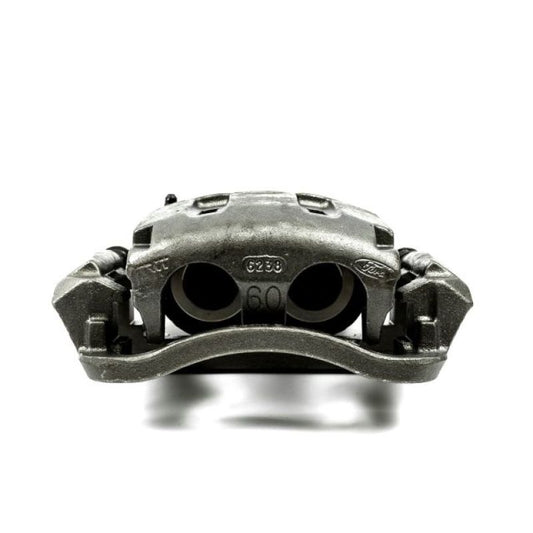 PowerStop OE front left brake caliper with bracket for Ford F-250 Super Duty 2005-2012, automotive brake component