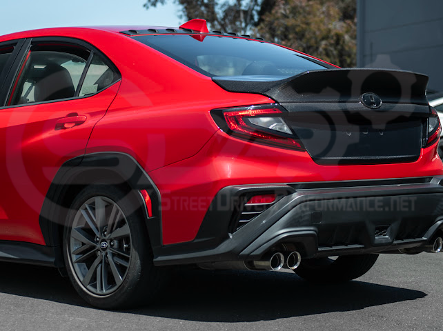 2022-Up Subaru WRX | JDM Style Carbon Fiber Rear Trunk w/ Integrated Spoiler Wing
