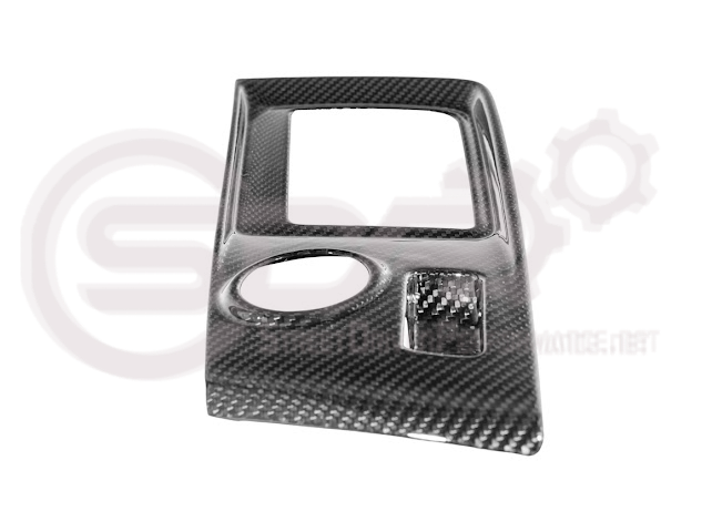 2014-2019 CHEVROLET CORVETTE C7 | FACTORY STYLE DRY CARBON FIBER CENTER CONSOLE SHIFTER TRIM PLATE COVER OVERLAY