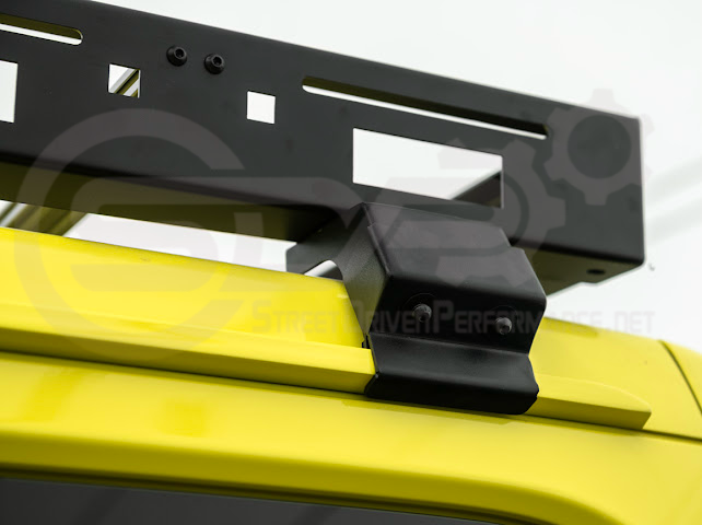 2018-UP JEEP WRANGLER JL & 2020-PRESENT JEEP GLADIATOR JT | CARBON STEEL BLACK TOP ROOF CARGO RACK (FULL & HALF LENGTH)