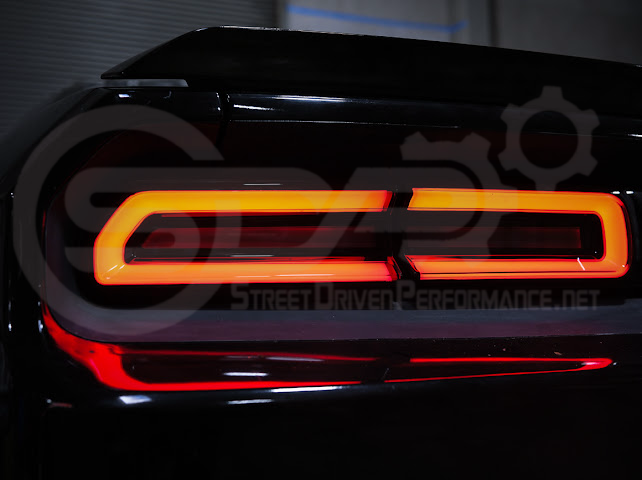 2008-2014 Dodge Challenger | Facelift Sequential Signal LED Smoke Rear Taillights Pair