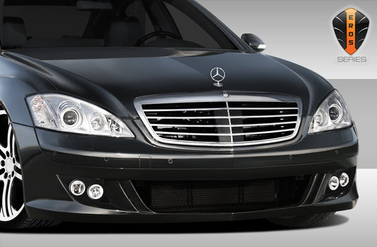 2007-2009 Mercedes S Class Duraflex Eros Version 1 Front Bumper