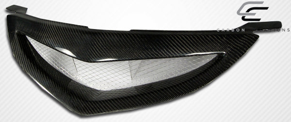 2004-2009 Mazda 3 Carbon Creations Open Mouth Carbon Fiber Grille