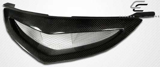 2004-2009 Mazda 3 Carbon Creations Open Mouth Carbon Fiber Grille